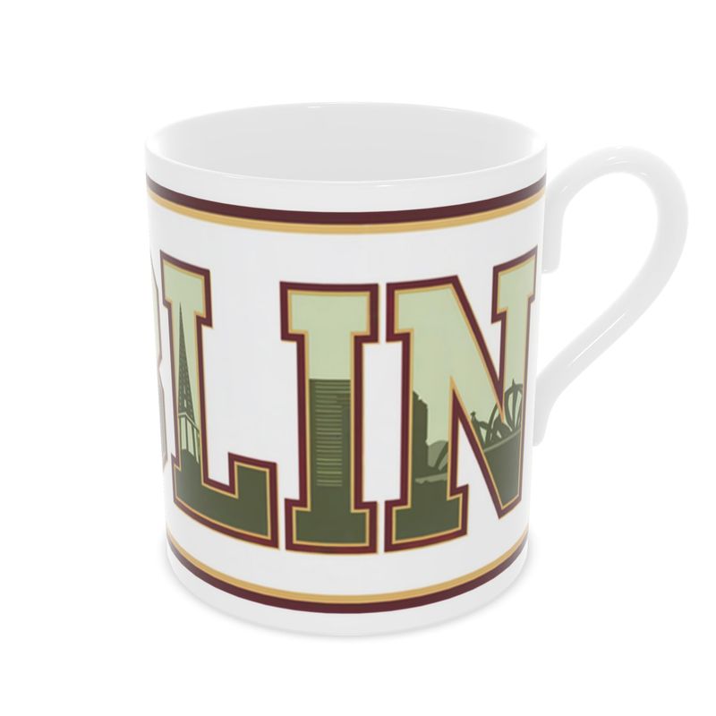 Dublin Mug Made of Fine Bone China