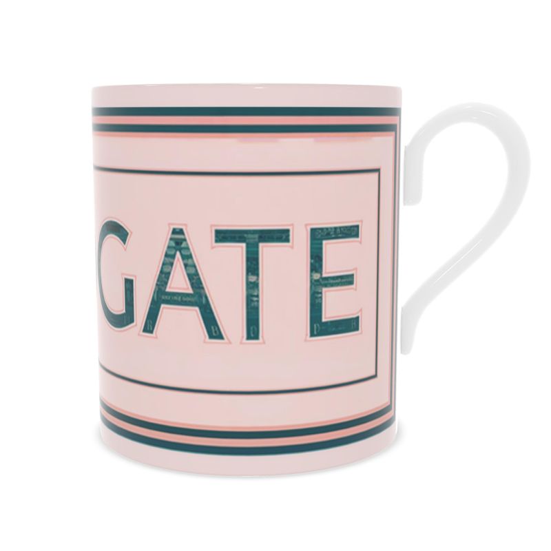 Stunning Destination Harrogate Fine Bone China Mug - Unique Gift Idea