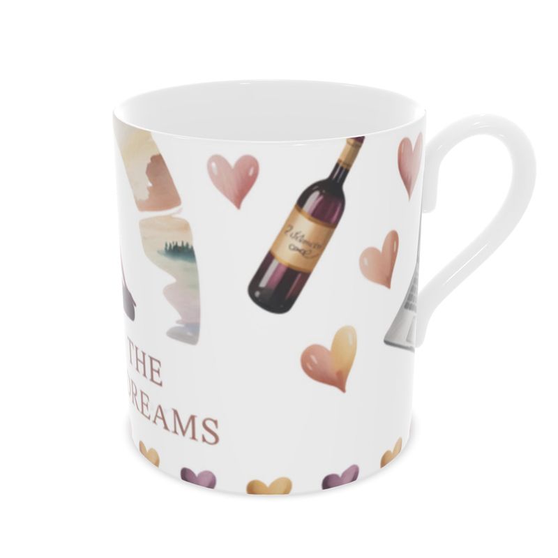 Creating The Life Of My Dreams - Bone China Inspirational Mug