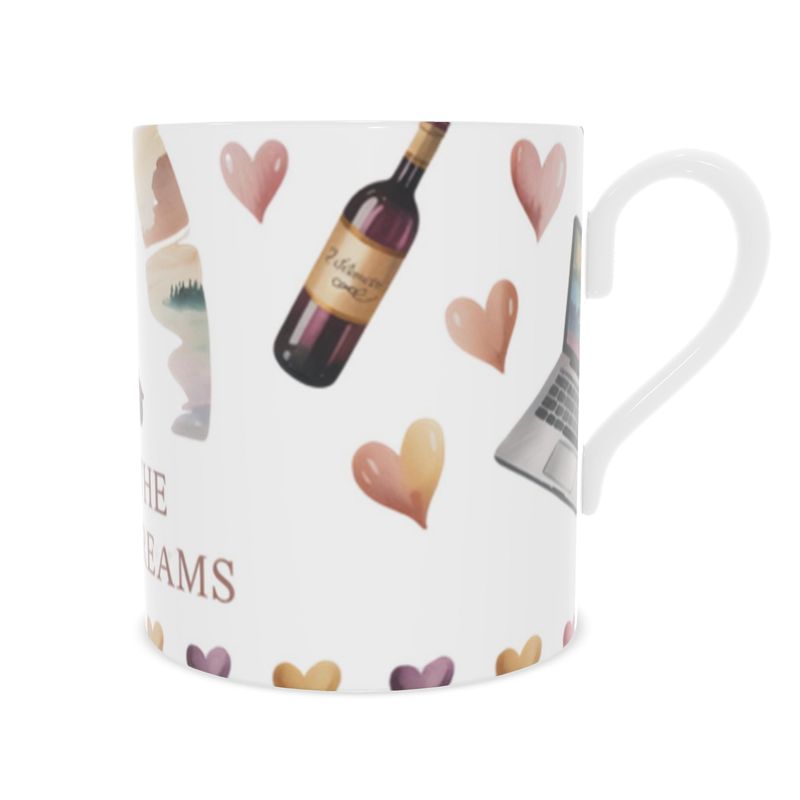 Creating The Life Of My Dreams - Bone China Inspirational Mug