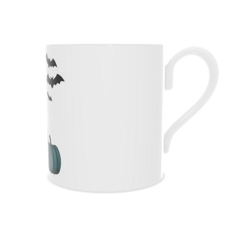 Bone China Halloween Mug for Dog Lovers - Trick or Treat Design