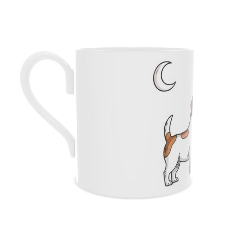 Bone China Halloween Mug for Dog Lovers - Trick or Treat Design