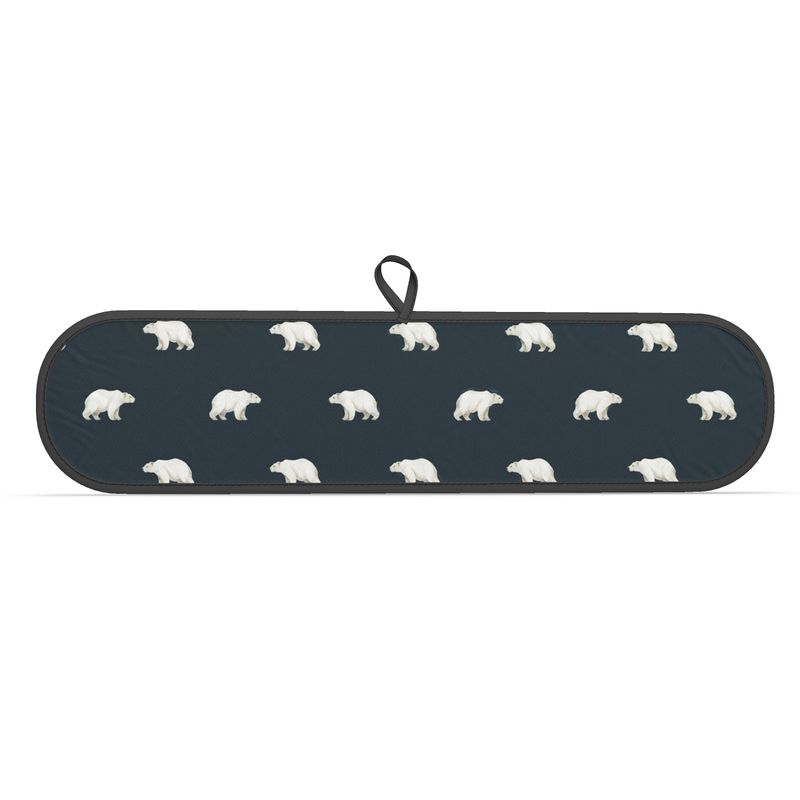 Christmas Kitchen Decor: Polar Bear Double Oven Mitts