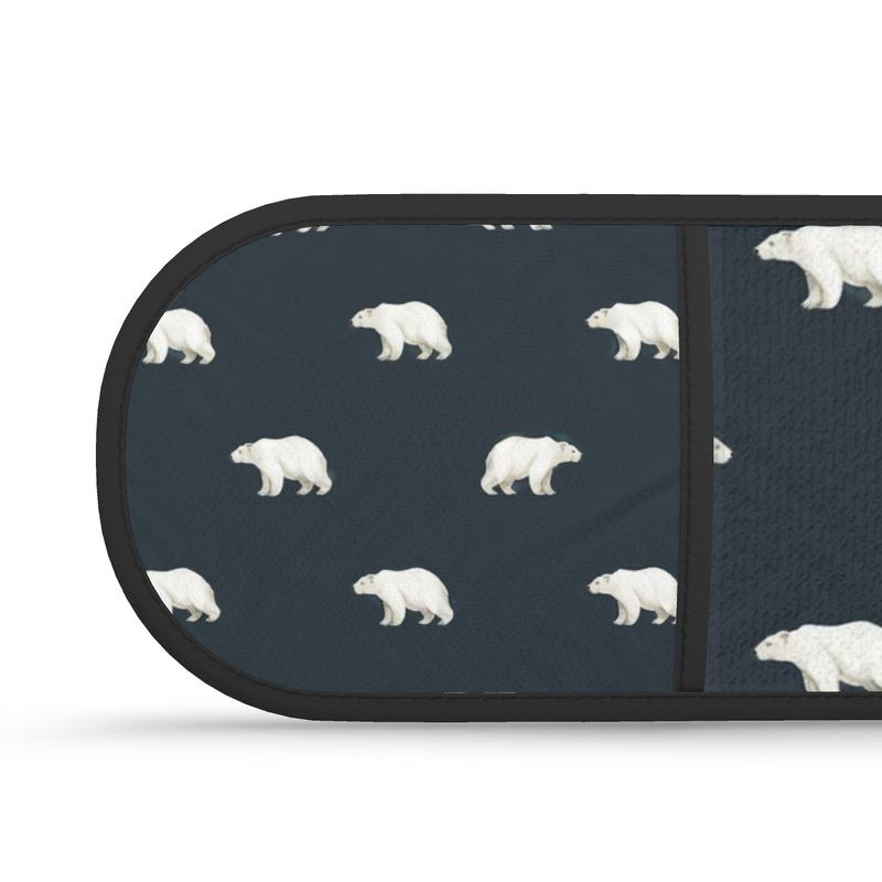 Christmas Kitchen Decor: Polar Bear Double Oven Mitts