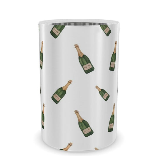 Luxury Wine Cooler with Festive Champagne Bottle Design