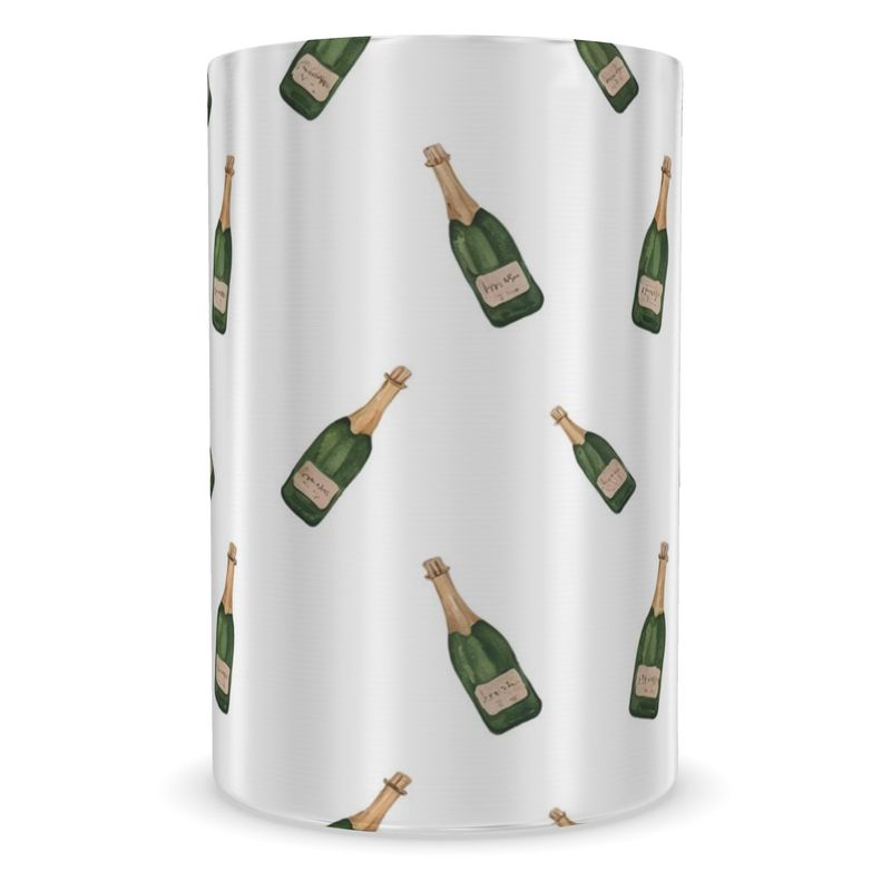 Luxury Wine Cooler with Festive Champagne Bottle Design