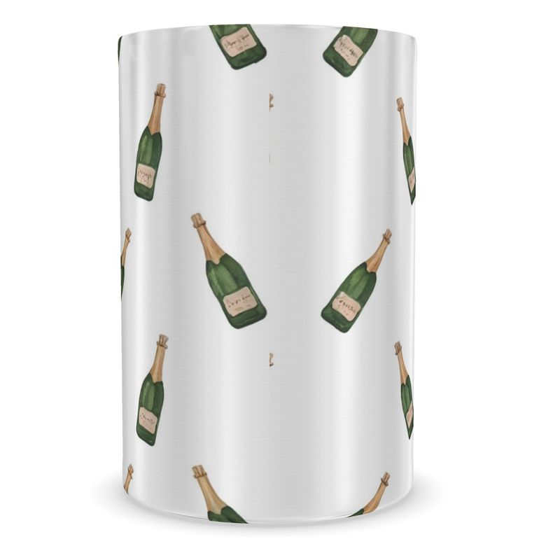Luxury Wine Cooler with Festive Champagne Bottle Design