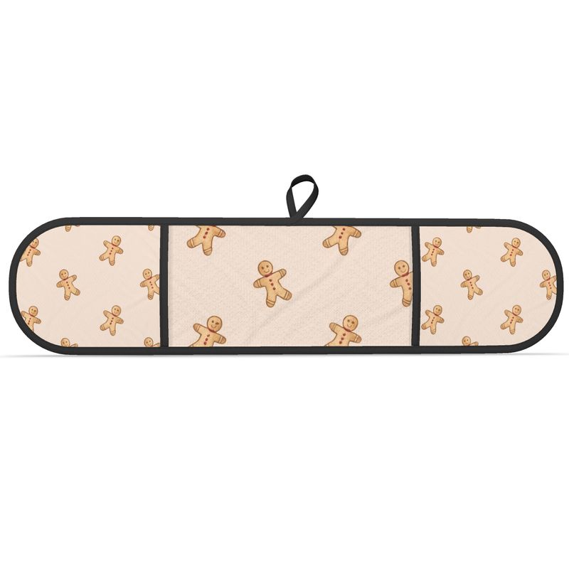 Christmas Baking Essential - Gingerbread Men Oven Gloves