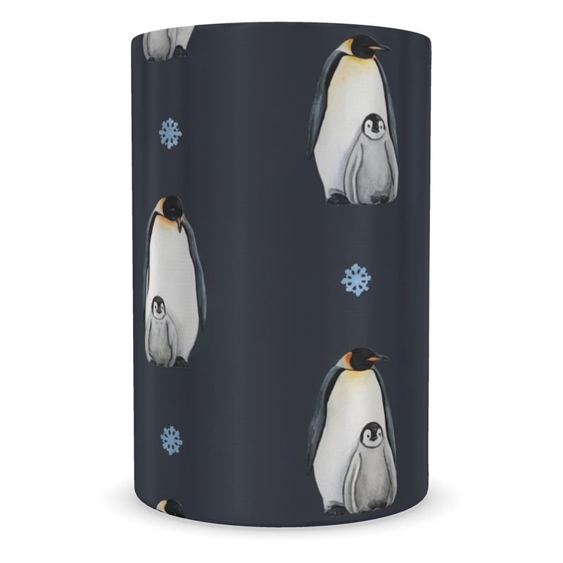 Festive Penguin Wine Cooler - Designer Christmas Bottle Holder for Holiday Entertaining