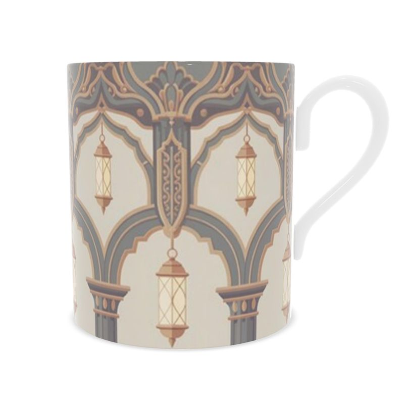 Venetian Lanterns Fine Bone China Mug for Coffee Lovers