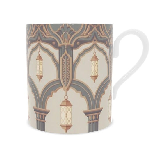 Venetian Lanterns Fine Bone China Mug for Coffee Lovers