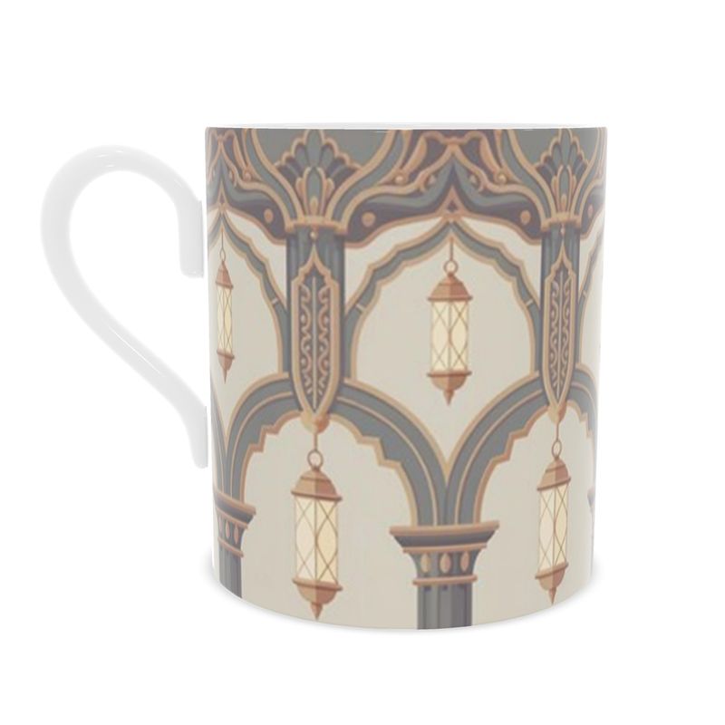 Venetian Lanterns Fine Bone China Mug for Coffee Lovers