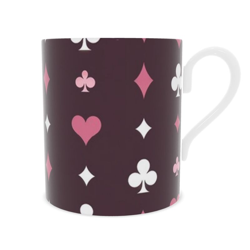 Game Night Mug - Fine Bone China | Perfect for Playing Cards Lovers