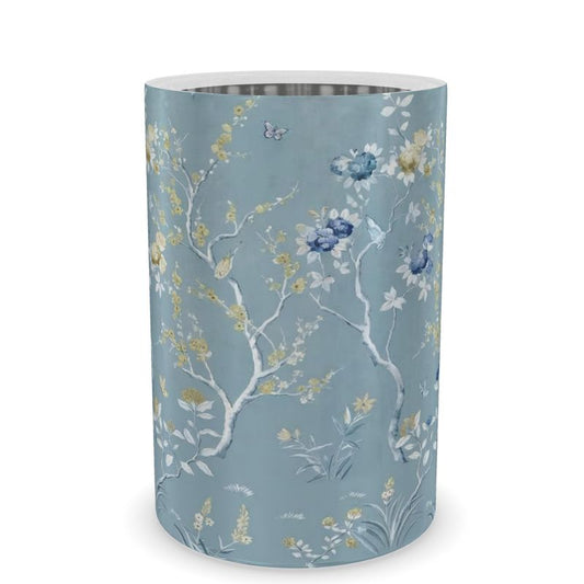 Elegant Blue Floral Wine Cooler - Perfect for Entertaining