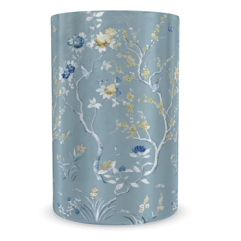 Elegant Blue Floral Wine Cooler - Perfect for Entertaining