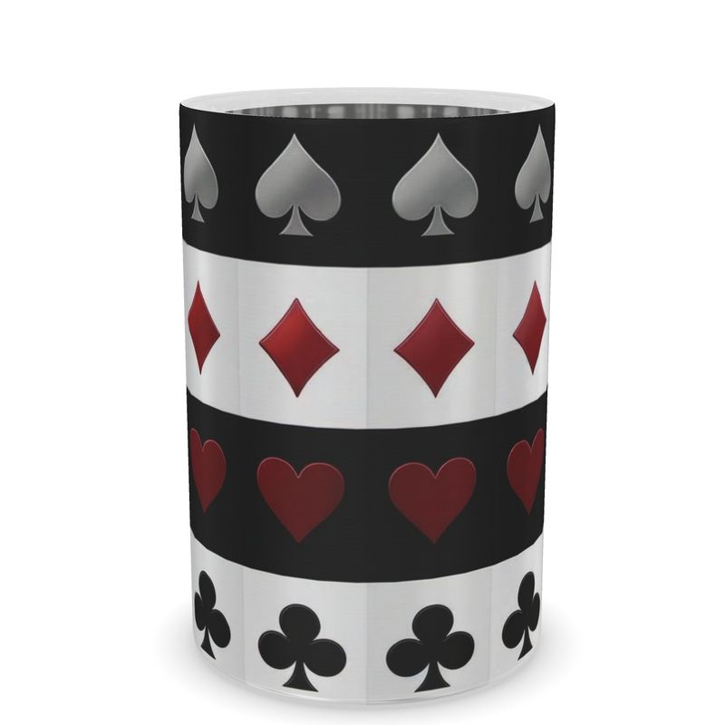 Chic Wine Cooler for Games Night & Card Lovers