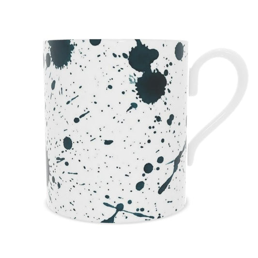 Midnight Ink Mug | Luxury Fine Bone China Coffee Cup