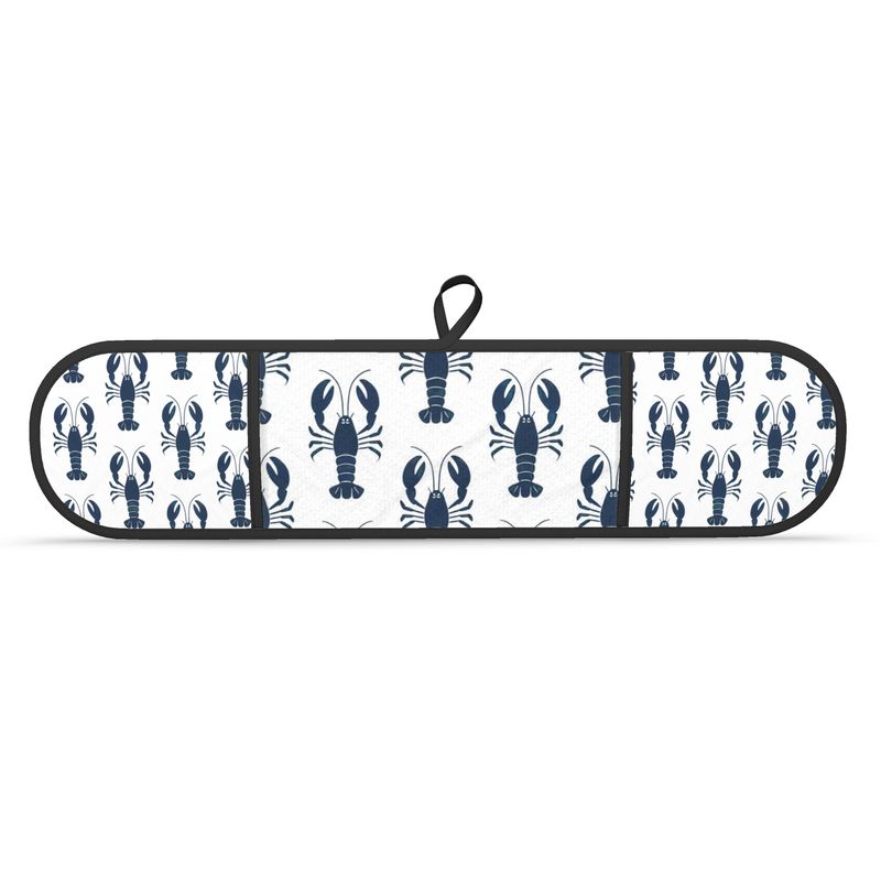 Lobster Print Double Oven Glove | Perfect for Seafood Lovers