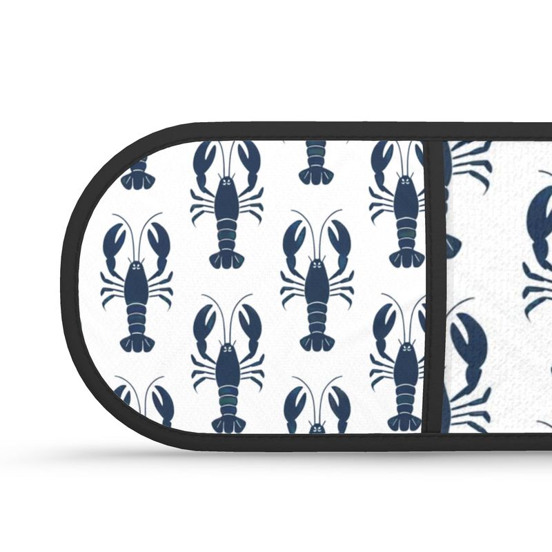 Lobster Print Double Oven Glove | Perfect for Seafood Lovers