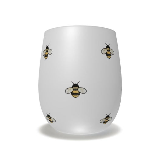Bees Crystal Water Glass - Stunning Table Decor