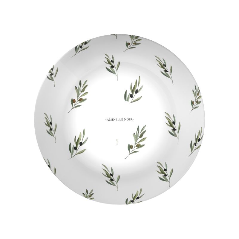 Elegant Mediterranean Olive Bowl - Perfect for Serving or Decor