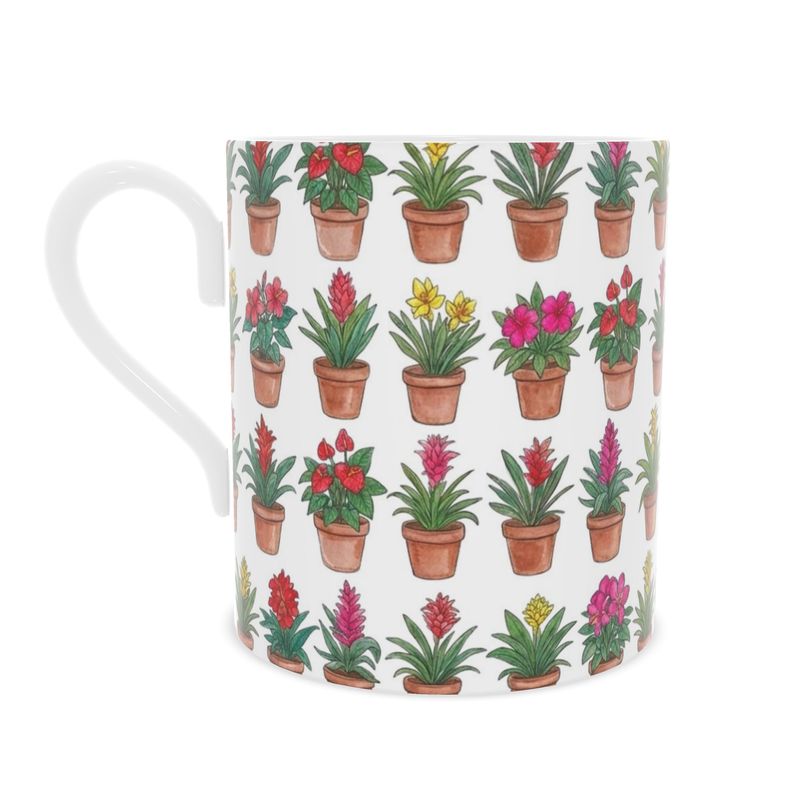 Fine Bone China Mug for Gardeners - Perfect Gift for Tea Lovers