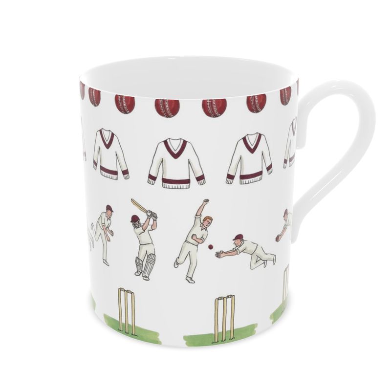 Cricket Fan Fine Bone China Mug | Perfect Gift for Cricket Lovers