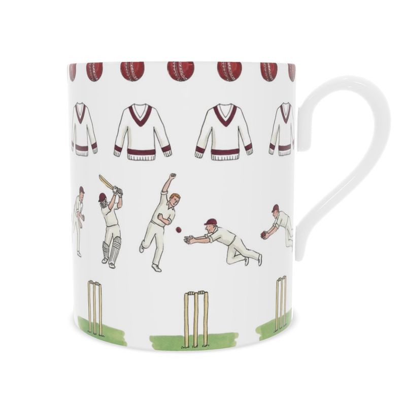 Cricket Fan Fine Bone China Mug | Perfect Gift for Cricket Lovers