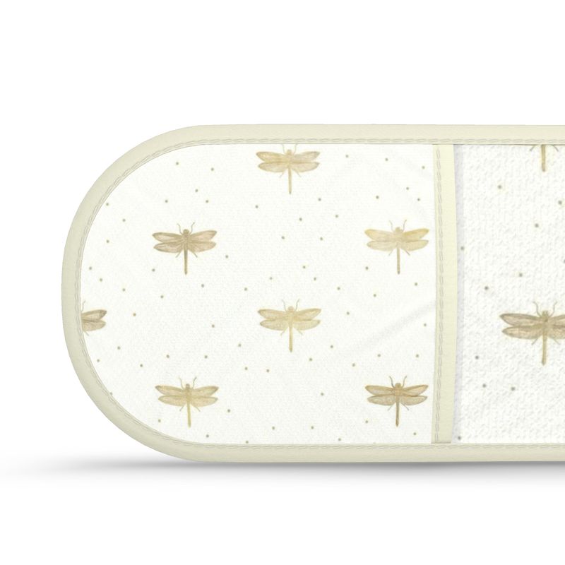 Stylish Dragonfly Double Oven Mitts - Perfect for Cooking
