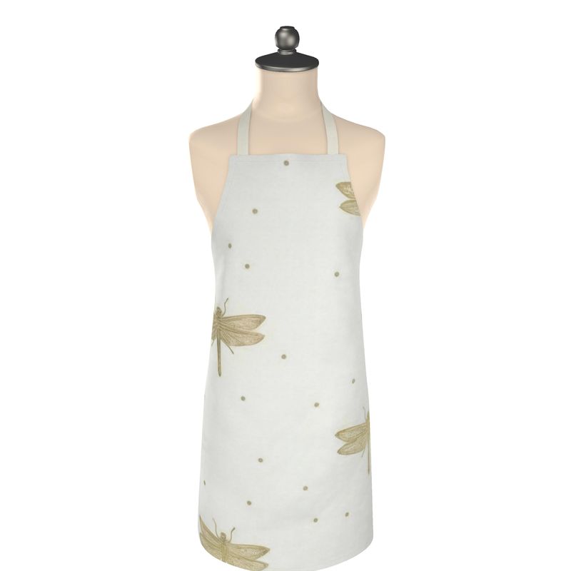 Handmade Dragonfly Apron | Unique Kitchen Gift for Home Chefs