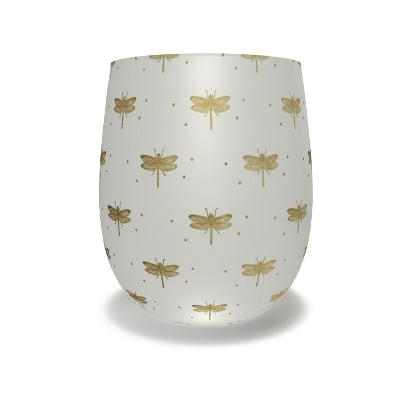 Beautiful Dragonfly Crystal Water Glass - Perfect for Any Occasion