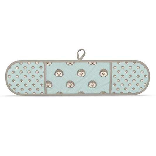 Cute Woodland Hedgehog Double Oven Mitt | Nature-Inspired Kitchen Gift