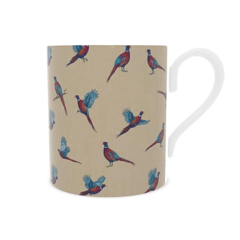 Country Pheasants Fine Bone China Coffee Mug