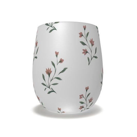 Cottage Garden Crystal Water Glass - Stunning Gift for Nature Lovers