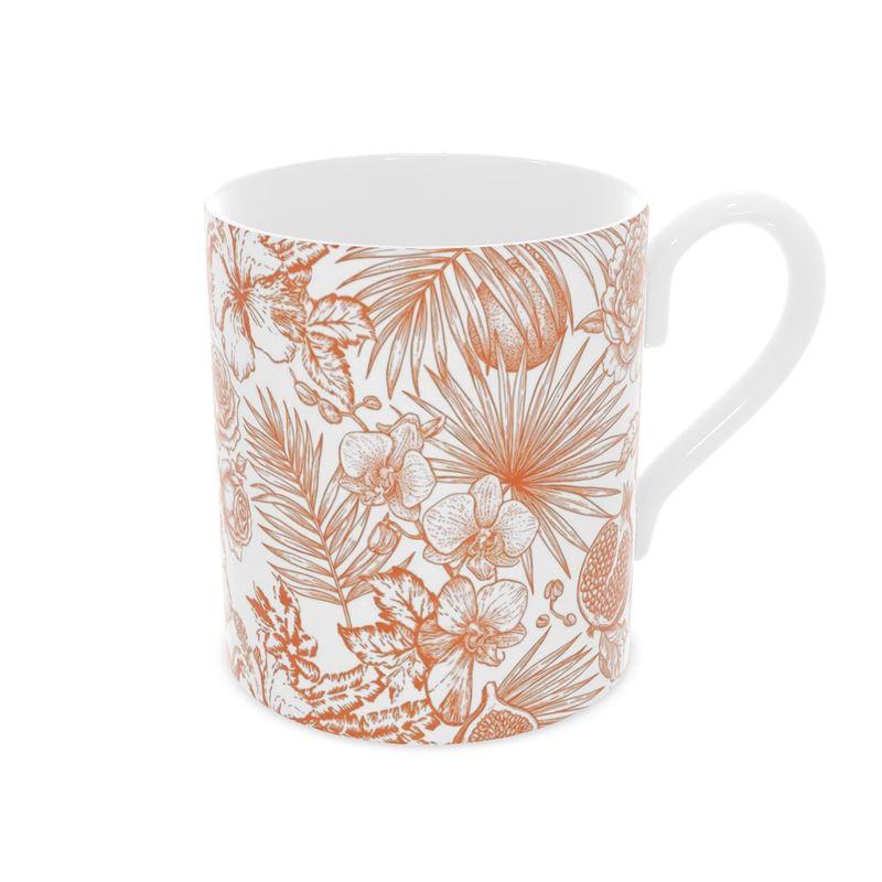 Fine Bone China Mug - Botanical Collection