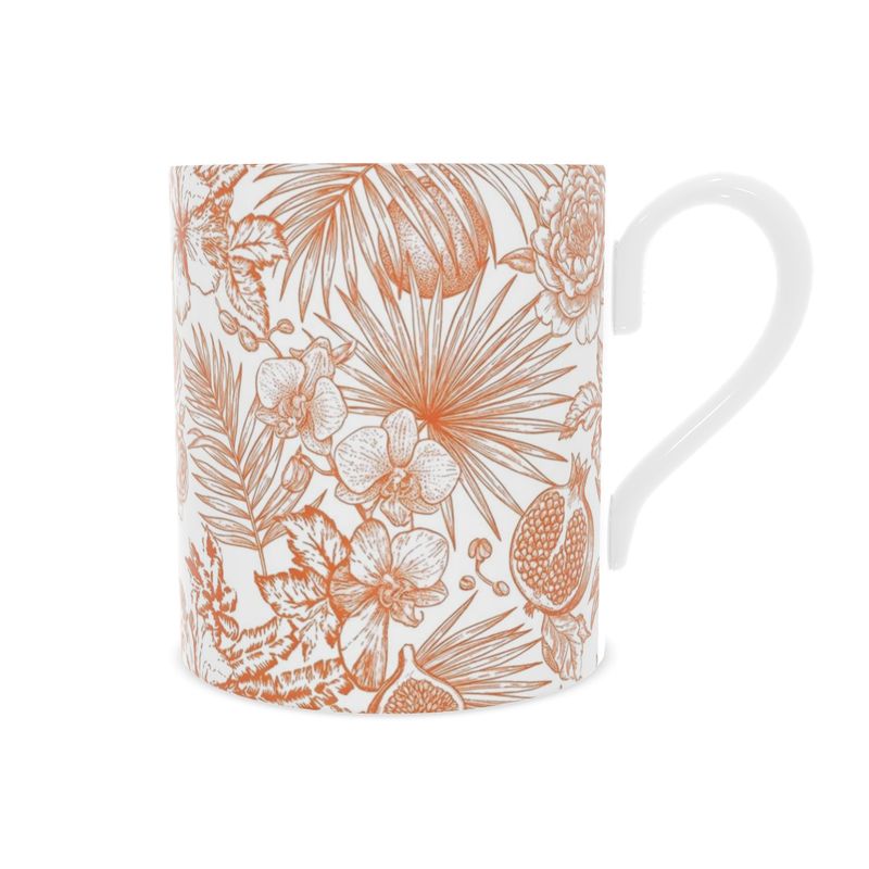 Fine Bone China Mug - Botanical Collection