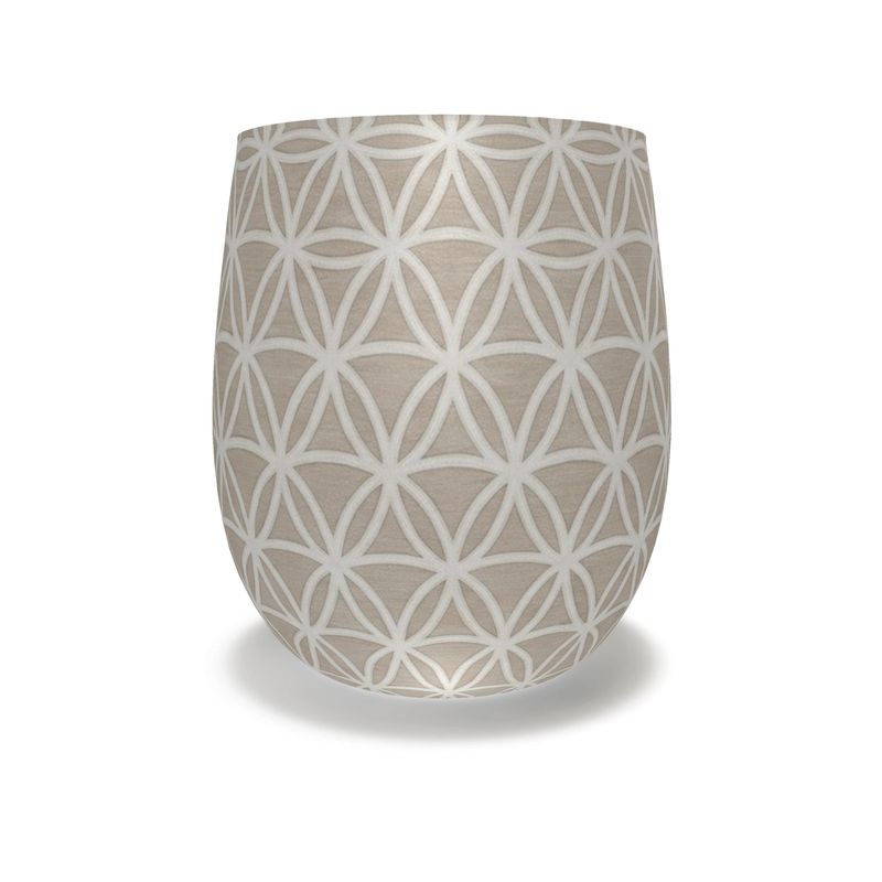 Siena Crystal Water Glass - Stylish Geometric Design