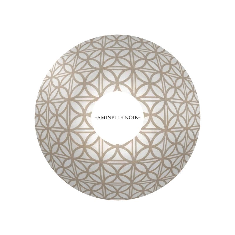 Elegant Siena Taupe and White Geometric Bowl for Stylish Interiors
