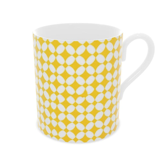 Amalfi Fine Bone China Mug - Modern Ceramic Cup
