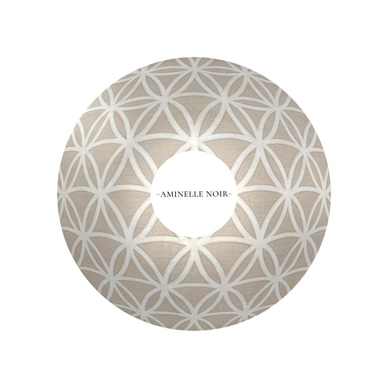 Siena Taupe and White Geometric Bowl - Chic Home Design