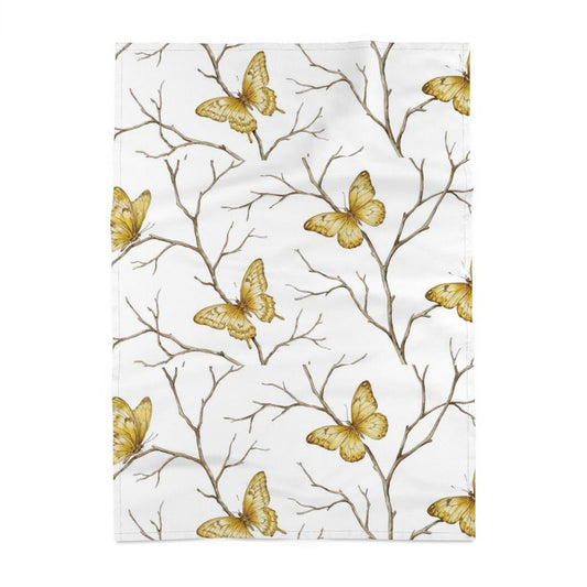 Papillon Butterfly Tea Towel - Elegant Kitchen Decor