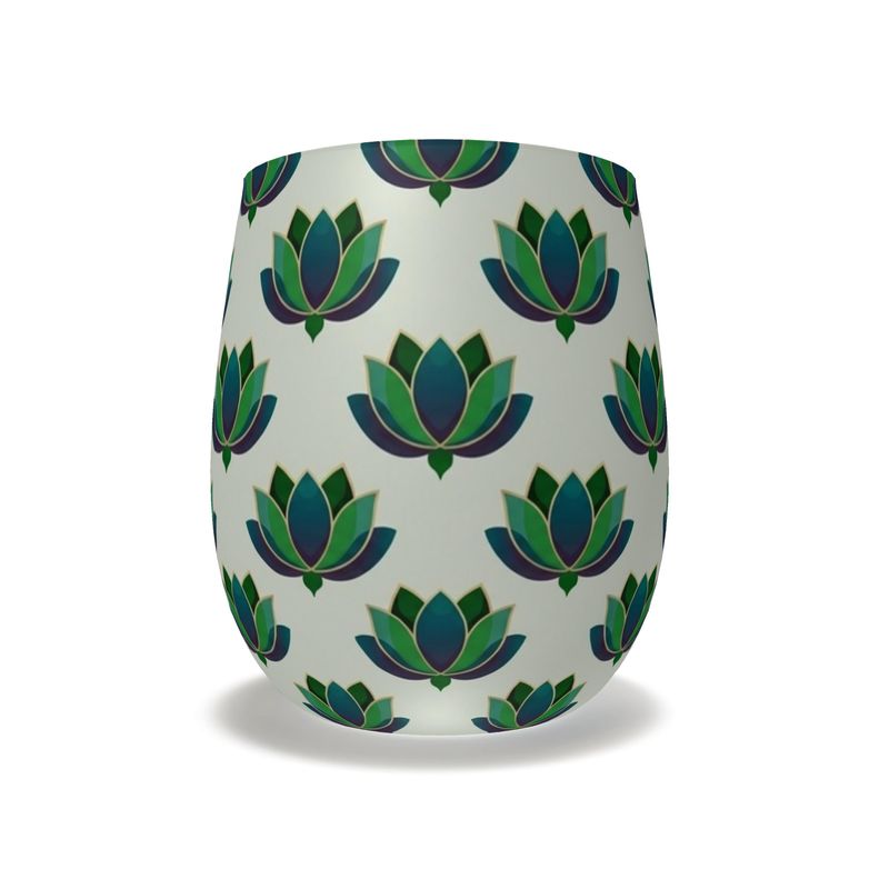 Luxury Lotus Flower Crystal Water Glass - Elegant Drinkware Gi