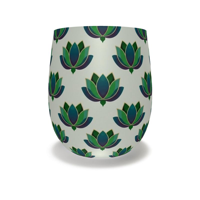 Luxury Lotus Flower Crystal Water Glass - Elegant Drinkware Gi