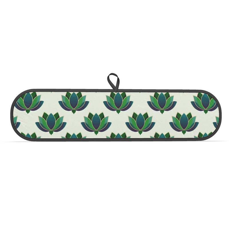 Premium Lotus Flower Double Oven Gloves - Kitchen Accessory