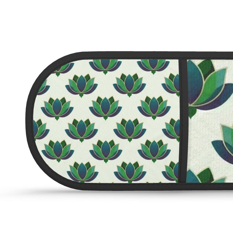 Premium Lotus Flower Double Oven Gloves - Kitchen Accessory