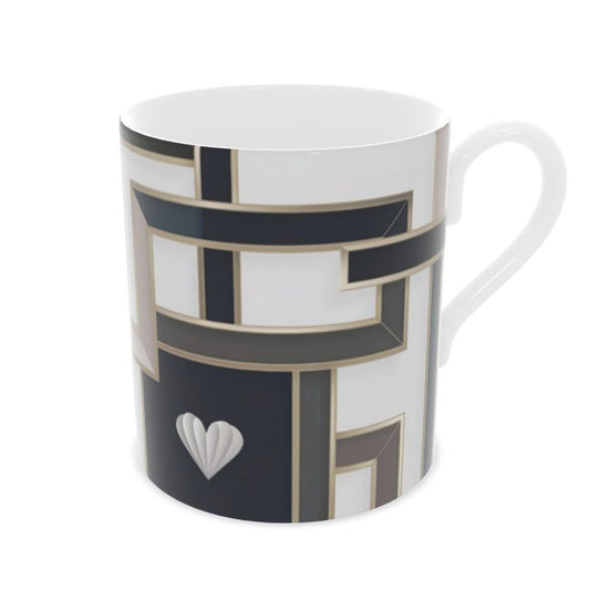 Aminelle Blanc Exclusive Fine Bone China Mug - Limited Edition Collectible
