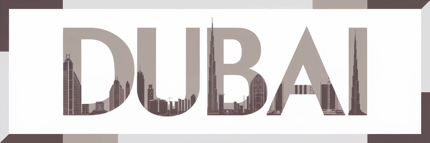 Vintage Dubai Cityscape Mug - Fine Bone China Tea Cup